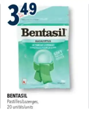 Familiprix Bentasil eucalyptus throat lozenges 20un offer