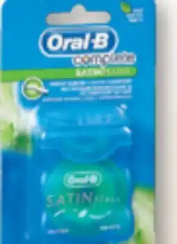 Familiprix Oral-B Complete mint satin floss 50m offer