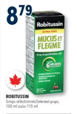 Familiprix ROBITUSSIN, Selected syrups, 100 ml or 115 ml offer