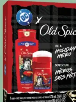 Familiprix Old Spice Holiday Hero Gift Set - Superman offer