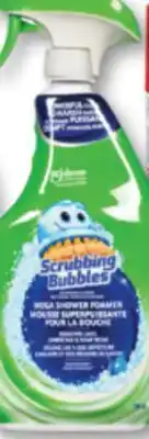 Familiprix Scrubbing Bubbles rainshower mega shower foamer offer