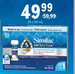 Familiprix SIMILAC, 360 Total Care, Infant formula, ready to feed, 24 x 59 ml offer