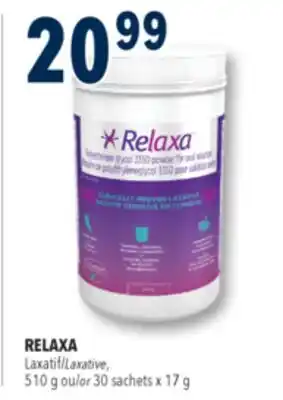 Familiprix RELAXA, Laxative, 510 g or 30 sachets x 17 g offer