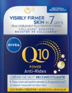 Familiprix Nivea Q10 Energy anti-wrinkle day cream for tired-looking skin 50ml offer