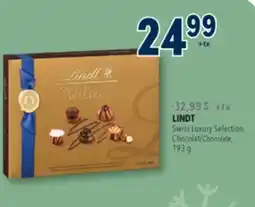 Familiprix Lindt Swiss Luxury Selection assorted chocolate masterpieces offer