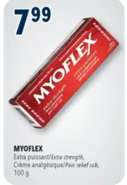 Familiprix Myoflex extra strength pain relief rub offer