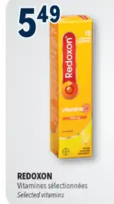 Familiprix REDOXON, Selected vitamins offer