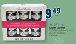 Familiprix LAURA SECORD, Gourmet jam gift set, 6 x 20 ml offer