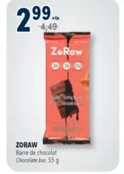 Familiprix ZORAW, Chocolate bar, 55 g offer