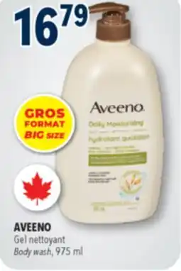 Familiprix Aveeno daily moisturizing body wash 975ml offer