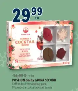 Familiprix POSEIDON by LAURA SECORD, Holiday pack, 8 cocktail bombs offer