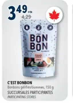 Familiprix C'est BonBon sweet mix gummies offer