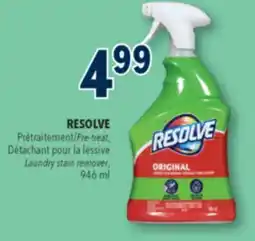 Familiprix RESOLVE, Pre-treat, Laundry stain remover, 946 ml offer