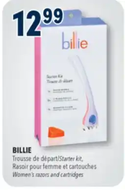 Familiprix BILLIE, Women's razors and cartridges offer