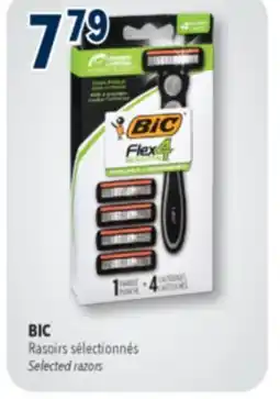 Familiprix Bic Flex4 Hybrid 4+1 cartridges offer