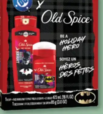 Familiprix Old Spice Holiday Hero Gift Set - Batman offer