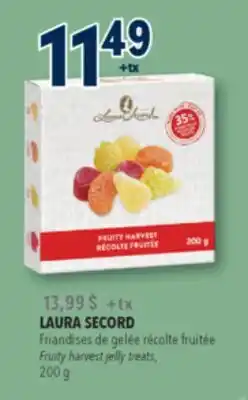 Familiprix LAURA SECORD Fruity harvest jelly treats offer