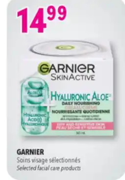 Familiprix Garnier SkinActive Hyaluronic Aloe daily nourishing cream for dry and sensitive skin offer