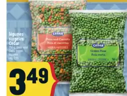 Marché Adonis LÉGUMES SURGELÉS CEDAR | CEDAR FROZEN LEGUMES offer