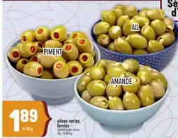Marché Adonis OLIVES VERTES FARCIES | STUFFED GREEN OLIVES offer