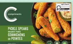 IGA COMPLIMENTS FROZEN APPETIZERS offer