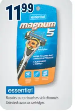 Familiprix Essentiel Magnum 5 blade razor with trimmer + cartridges 2un offer