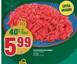 Marché Adonis Boeuf Haché Extra Maigre | Extra Leen Ground Beef offer