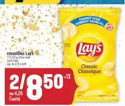 Marché Adonis CROUSTILLES LAY'S | LAY'S CHIPS offer