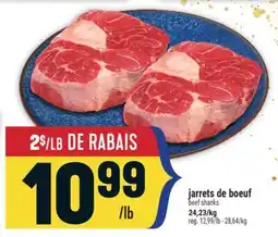 Marché Adonis Jarrets de boeuf | beef shanks offer