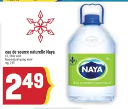 Marché Adonis EAU DE SOURCE NATURELLE NAYA | NAYA NATURAL SPRING WATER offer