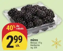 Marché Adonis MÛRES | BLACKBERRIES offer