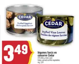Marché Adonis LÉGUMES FARCIS EN CONSERVE CEDAR | CEDAR CANNED STUFFED VEGETABLES offer