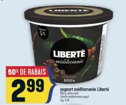Marché Adonis YOGOURT MÉDITERRANÉE LIBERTÉ | LIBERTÉ MÉDITERRANÉE YOGURT offer
