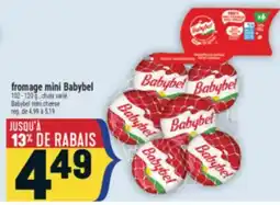 Marché Adonis FROMAGE MINI BABYBEL | BABYBEL MINI CHEESE offer