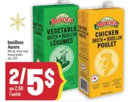 Marché Adonis BOUILLONS AURORA | AURORA BROTHS offer