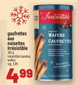 Metro GAUFRETTES AUX NOISETTES IRRÉSISTIBLE offer