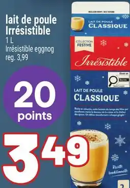 Metro LAIT DE POULE IRRÉSISTIBLE offer