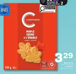 Marches Tradition COMPLIMENTS COOKIES offer