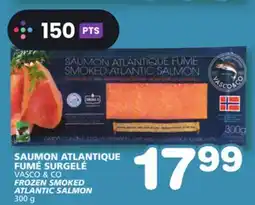 Marches Tradition FROZEN SMOKED ATLANTIC SALMON offer