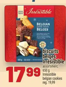 Metro biscuits BELGES IRRÉSISTIBLE offer