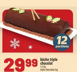 Metro BÛCHE TRIPLE CHOCOLAT offer