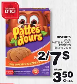 Marches Tradition DARE PATTES D'OURS COOKIES offer