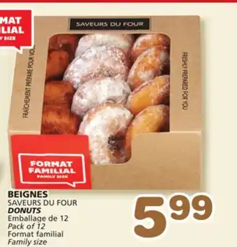 Marches Tradition SAVEURS DU FOUR DONUTS offer