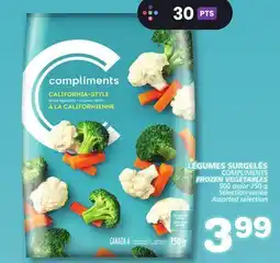 Marches Tradition COMPLIMENTS FROZEN VEGETABLES offer