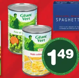 Marches Tradition Geant Vert offer