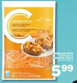 Marches Tradition COMPLIMENTS SHREDDED CHEESE offer