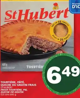 Marches Tradition FRESH TOURTIÈRE, PIE, QUICHE OR GRATIN offer