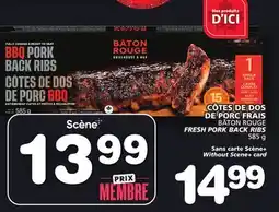 Marches Tradition BÂTON ROUGE FRESH PORK BACK RIBS offer