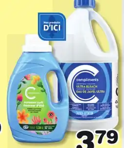 Marches Tradition COMPLIMENTS FABRIC SOFTENER OR BLEACH offer