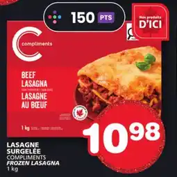 Marches Tradition COMPLIMENTS FROZEN LASAGNA offer